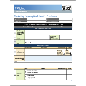 Planning Guide: Job Development Marketing Tools