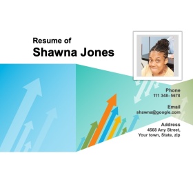 Visual Resume Business 1