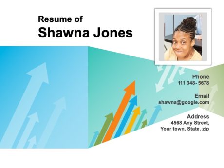 Visual Resume Business 1