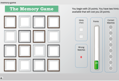 memory game