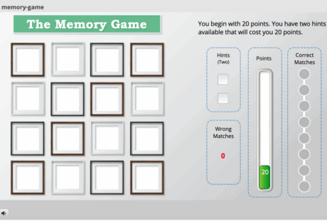 memory game
