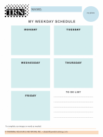 my schedule